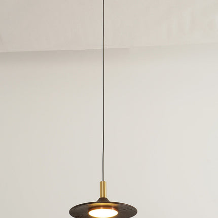 Watert Transfer Wood Grain Pendant Light