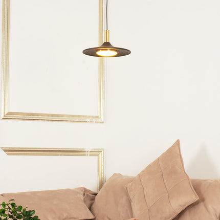 Watert Transfer Wood Grain Pendant Light