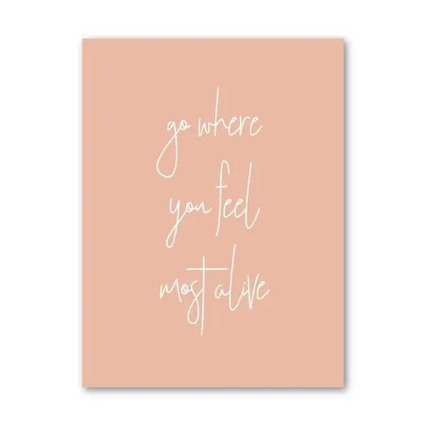 Wanderlust Inspiration: Motivational Canvas Art for Explorers