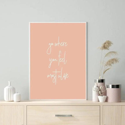Wanderlust Inspiration: Motivational Canvas Art for Explorers