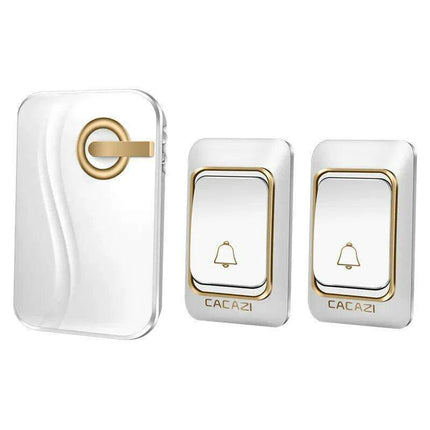 Waterproof Wireless Doorbell System with 200M Range, Customizable Volume, and 36 Melodies - Très Elite
