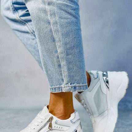 Wedge heel sneakers model 178827 - Très Elite