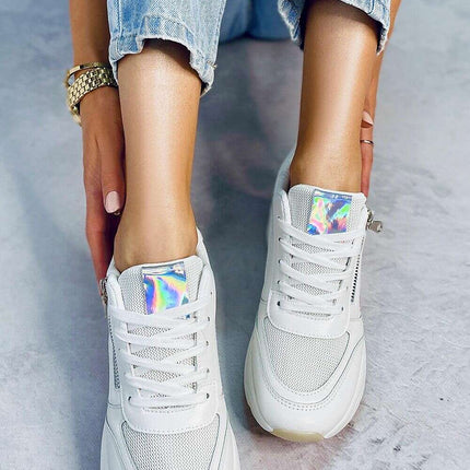 Wedge heel sneakers model 178827 - Très Elite