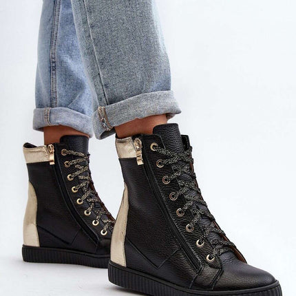 Wedge heel sneakers model 192300 - Très Elite