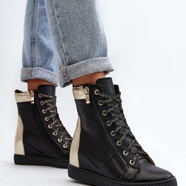 Wedge heel sneakers model 192300 - Très Elite