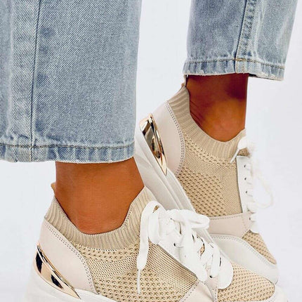 Wedge heel sneakers model 192612 - Très Elite