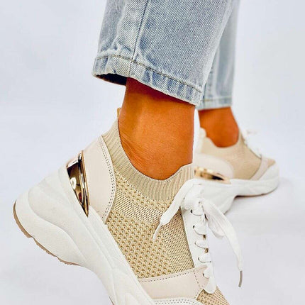 Wedge heel sneakers model 192612 - Très Elite