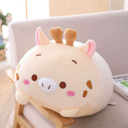 Whimsical Animal-Inspired Plush Long Pillow Set - Ideal for Cozy Comfort! - Très Elite