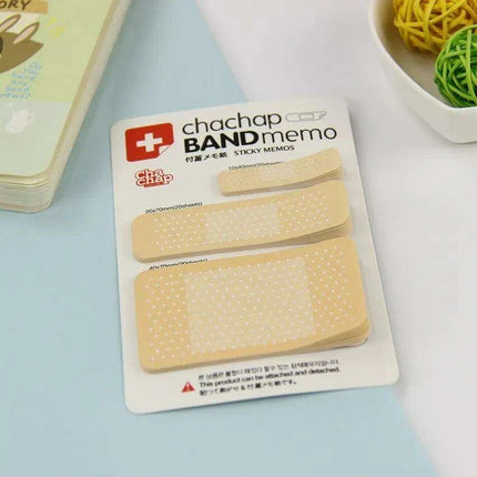 Whimsical Band-Aid Sticky Note Pads - Perfect for Cute Stationery Lovers - Très Elite