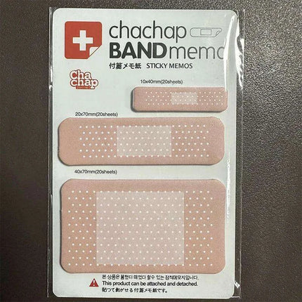 Whimsical Band-Aid Sticky Note Pads - Perfect for Cute Stationery Lovers- Très Elite- Très Elite