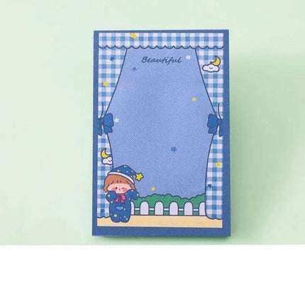 Whimsical Bear-Themed Sticky Notes Set - 80-Pieces to Brighten Your Workspace- Très Elite- Très Elite