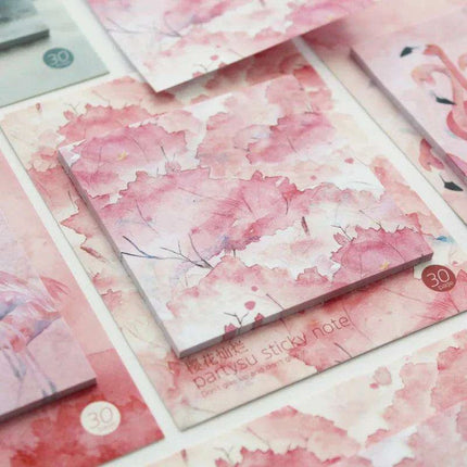 Whimsical Cherry Blossom Flamingo Planning Essentials Bundle - Très Elite