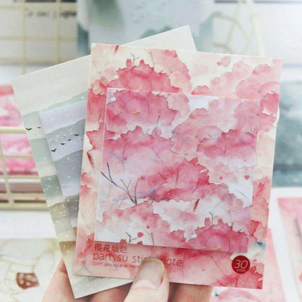 Whimsical Cherry Blossom Flamingo Planning Essentials Bundle - Très Elite