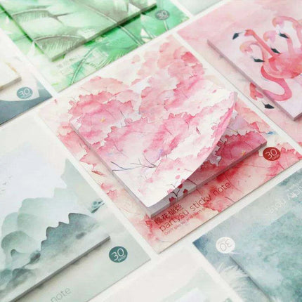 Whimsical Cherry Blossom Flamingo Planning Essentials Bundle - Très Elite