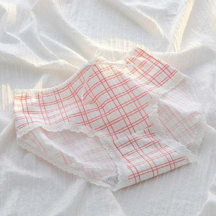 Whimsical Fruit-Themed Cotton Briefs for Girls - Soft and Breathable Seamless Underwear - Très Elite