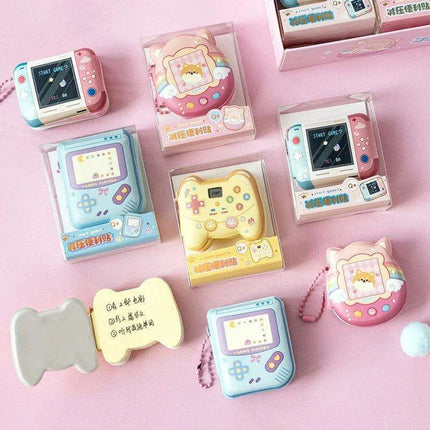 Whimsical Game Console Sticky Notes for Fun Organization - Très Elite