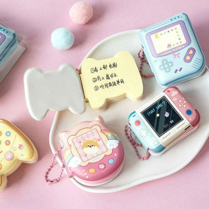 Whimsical Game Console Sticky Notes for Fun Organization - Très Elite