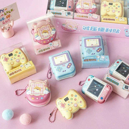 Whimsical Game Console Sticky Notes for Fun Organization - Très Elite