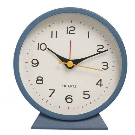 Whimsical Glow-in-the-Dark Metal Alarm Clock for Kids' Bedrooms..