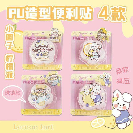 Whimsical Kawaii Mini Notebook and Sticky Notes Set for Creative Note-Taking- Très Elite- Très Elite