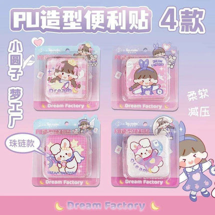 Whimsical Kawaii Mini Notebook and Sticky Notes Set for Creative Note-Taking- Très Elite- Très Elite