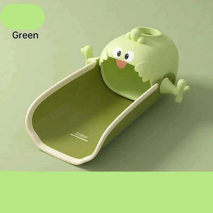 Whimsical Kids' Faucet Extender with Temperature Safety Alert for Joyful Handwashing..