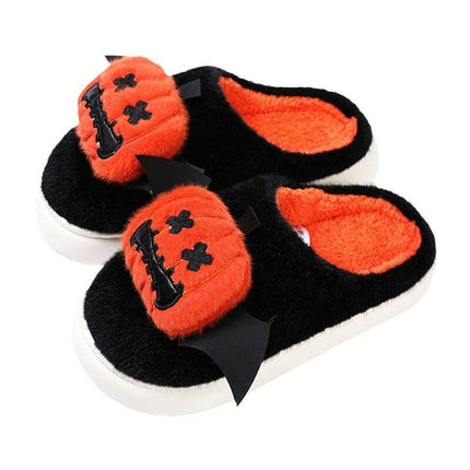 Whimsical Winged Pumpkin Slippers for Cozy Nights - Très Elite