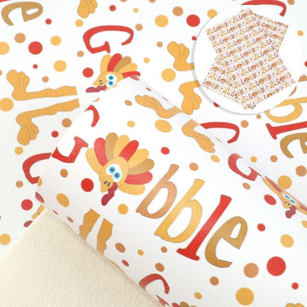 Whimsical Wonders: Deluxe Reindeer Print Faux Leather Crafting Sheets for Artistic Creations - Très Elite