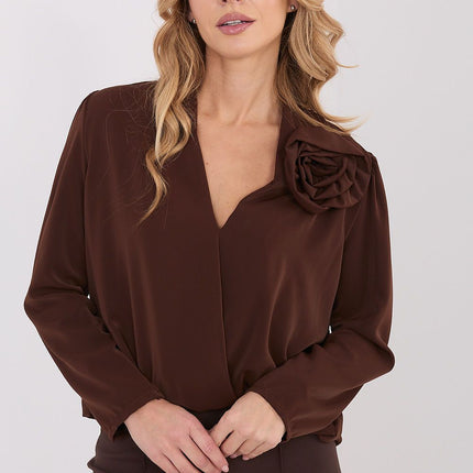 White Blouse 203717 Elegant Workwear Top For Office