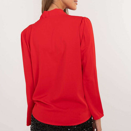 White Blouse 203717 Elegant Workwear Top For Office - Très Elite