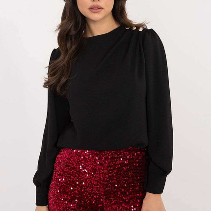 White Blouse Model 203408 Women Workwear Professional - Très Elite