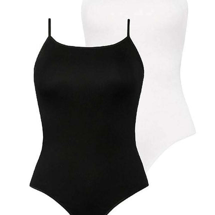 White Shapewear Thong Bodysuit – Adjustable Straps & Seamless Fit - Très Elite