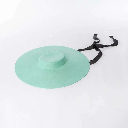Wide Brim Wool Felt Fedora Hat for Men and Women - Très Elite