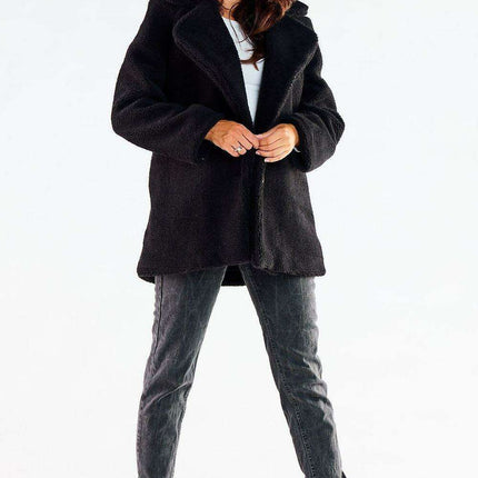 Winter Chic Fur-Lined Coat - Très Elite