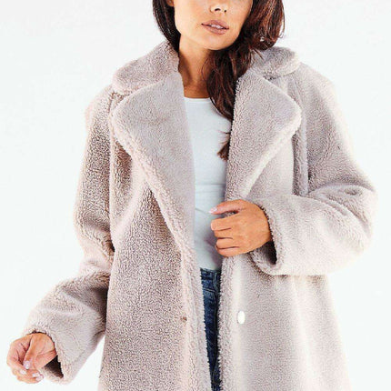 Winter Chic Fur-Lined Coat - Très Elite