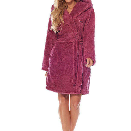 Winter Comfort Hooded Women's Bathrobe - Your Essential Chill Companion - Très Elite
