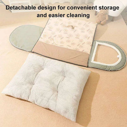 Winter Cozy Cave Bed for Pets - Snuggle Spot for Cats and Dogs - Très Elite