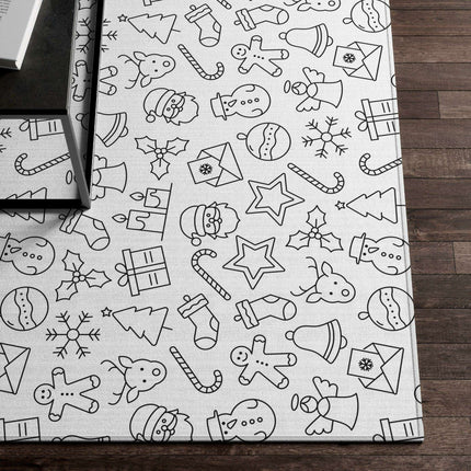 Winter Wonderland Customizable Area Rug - Très Elite
