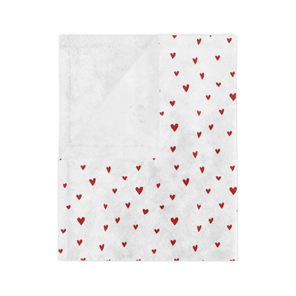Winter Wonderland Luxe Velveteen Fleece Throw by Maison d'Elite - Très Elite