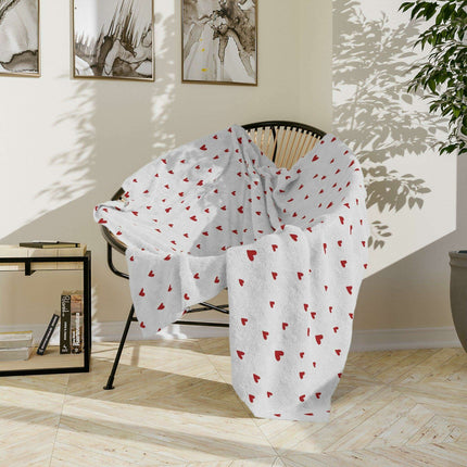 Winter Wonderland Luxe Velveteen Fleece Throw by Maison d'Elite - Très Elite