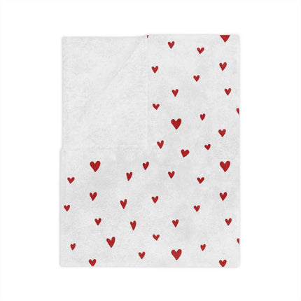 Winter Wonderland Luxe Velveteen Fleece Throw by Maison d'Elite - Très Elite