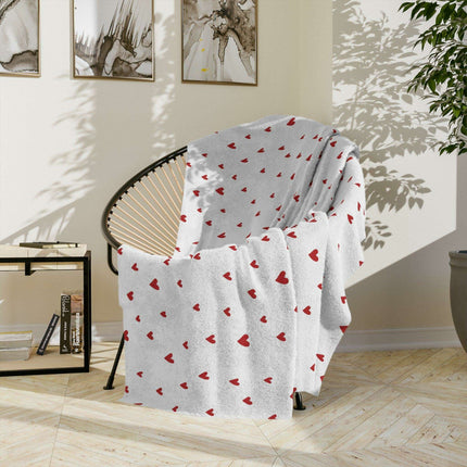 Winter Wonderland Luxe Velveteen Fleece Throw by Maison d'Elite - Très Elite