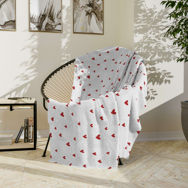 Winter Wonderland Luxe Velveteen Fleece Throw by Maison d'Elite