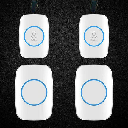 Wireless Emergency Alert System for Seniors with Enhanced Dual Notification and Long-Range Capability - Très Elite