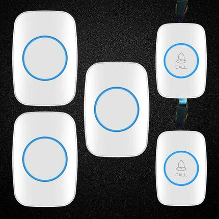 Wireless Emergency Alert System for Seniors with Enhanced Dual Notification and Long-Range Capability - Très Elite