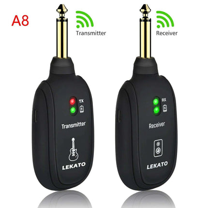 Wireless Guitar System Pro: Advanced Transmission, Long Range, and Rechargeable Technology - Très Elite- Très Elite