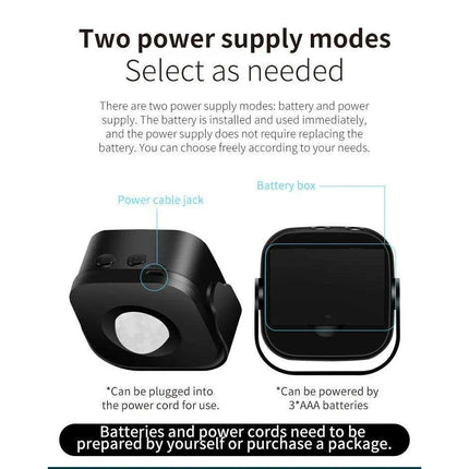 Wireless Motion Detection Doorbell Alarm with Enhanced Security and Welcome Notification - Très Elite