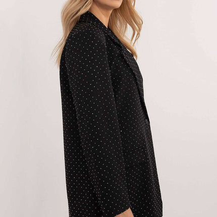 Women Blazer 201579 Rhinestone Dot Pattern Partywear - Très Elite