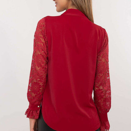 Women Long Sleeve Shirt Model 203770 Black Workwear - Très Elite