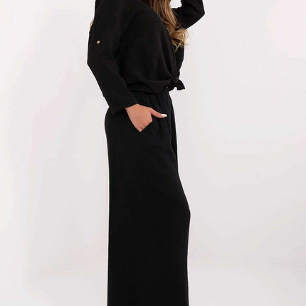 Women Palazzo Trousers 211270 Breathable Cotton in Pink - Très Elite